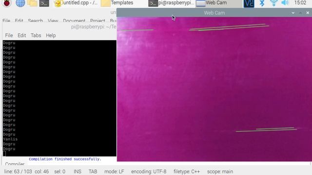 Raspberry Pi OpenCV 4.1 Quality Control смотреть онлайн