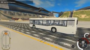 BeamNg Drive - ТЕСТ НА ПРОЧНОСТЬ АВТОБУСА МАЗ | Крепкий АВТОБУС
