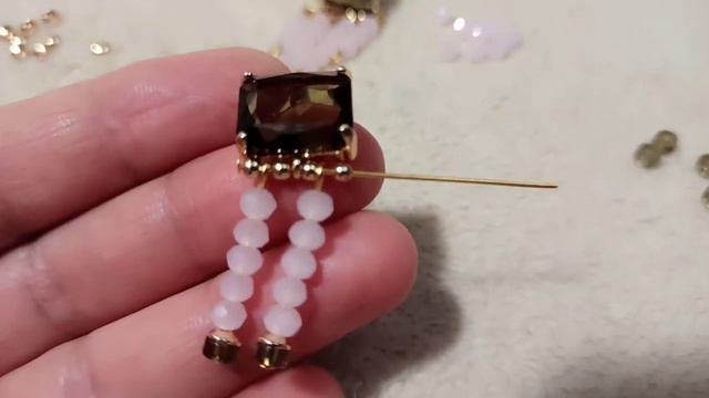 Красивые серьги своими руками. #pendientes #серьгиручнойработы