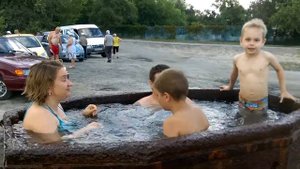 Сероводородная ванна в Мелиховской. Зажигаем!