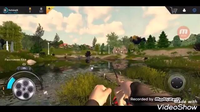 Прохождение игры профессионал Fishing Mobile #6 тесто