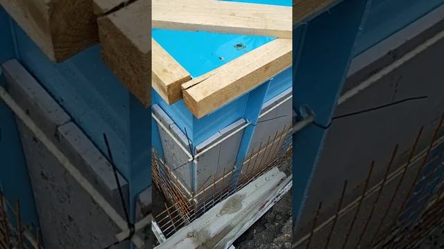 Монтаж бассейна из полипропилена. Ч.2.