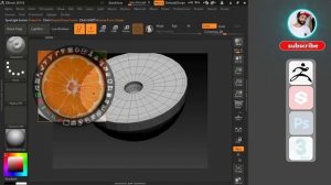 full 3D modeling workflow ( 3ds max / photoshop / ZBrush / Substance Painter )