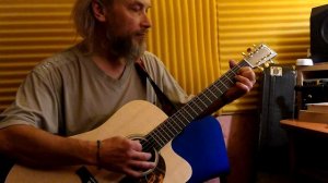 Сравнение звука гитар  Ibanez   Martin   Teylor