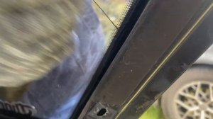 Как Быстро Срезать вклеенное автомобильное стекло / ВЛОГ Как снять форточки Audi a6 c5 под разбор