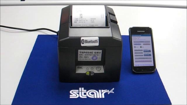 Receipt Printer - Bluetooth POS Printer - Bluetooth Mini Printer смотреть онлайн