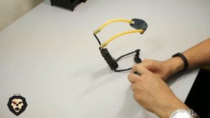 Рогатка "МВ", средняя, с упором (Видео-Обзор)