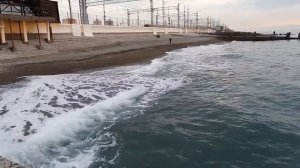 Пляж_СССР_.2 декабря.Адлер.Пасмурно, но тепло...