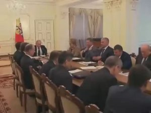 Владимир Путин 31 августа 2012 года. Заседание Совета Безопасности.