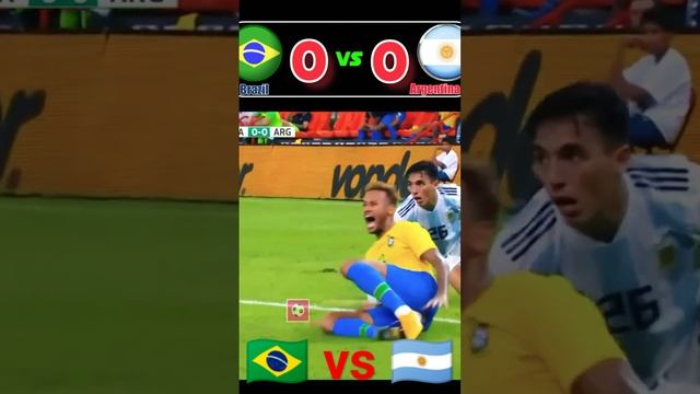 Brazil vs Argentina match ??????????#viral #sapport #football #reels don't forget to my channel ???