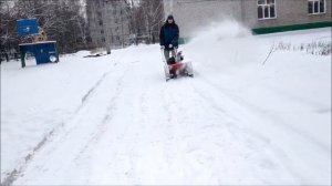 МОДЕРНИЗАЦИЯ БЕСПЛАТНО ПОДАРИЛИ СНЕГОУБОРЩИК УБОРКА СНЕГА УВЕЛИЧИЛИ ЗАХВАТ С 48см, до 71см