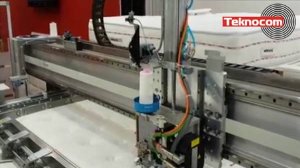 FURBA - стегальная машина с ЧПУ для работы на пяльцах