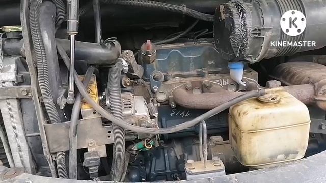 Перегрев двигателя мини экскаватора kubota
