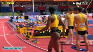 Khaddi Sagnia - Long Jump _ 2022 World Indoor Championships.