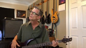I See Fire. YAMAHA TRBX 504, D’Addario nylon wound strings, ampeg Rocket