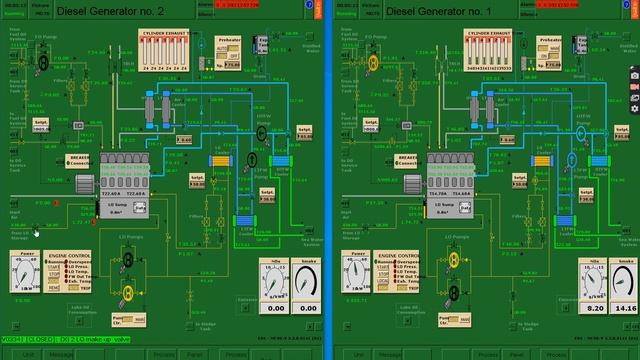 EWK - Monitor DG 1 and DG 2 Sump Tank смотреть онлайн
