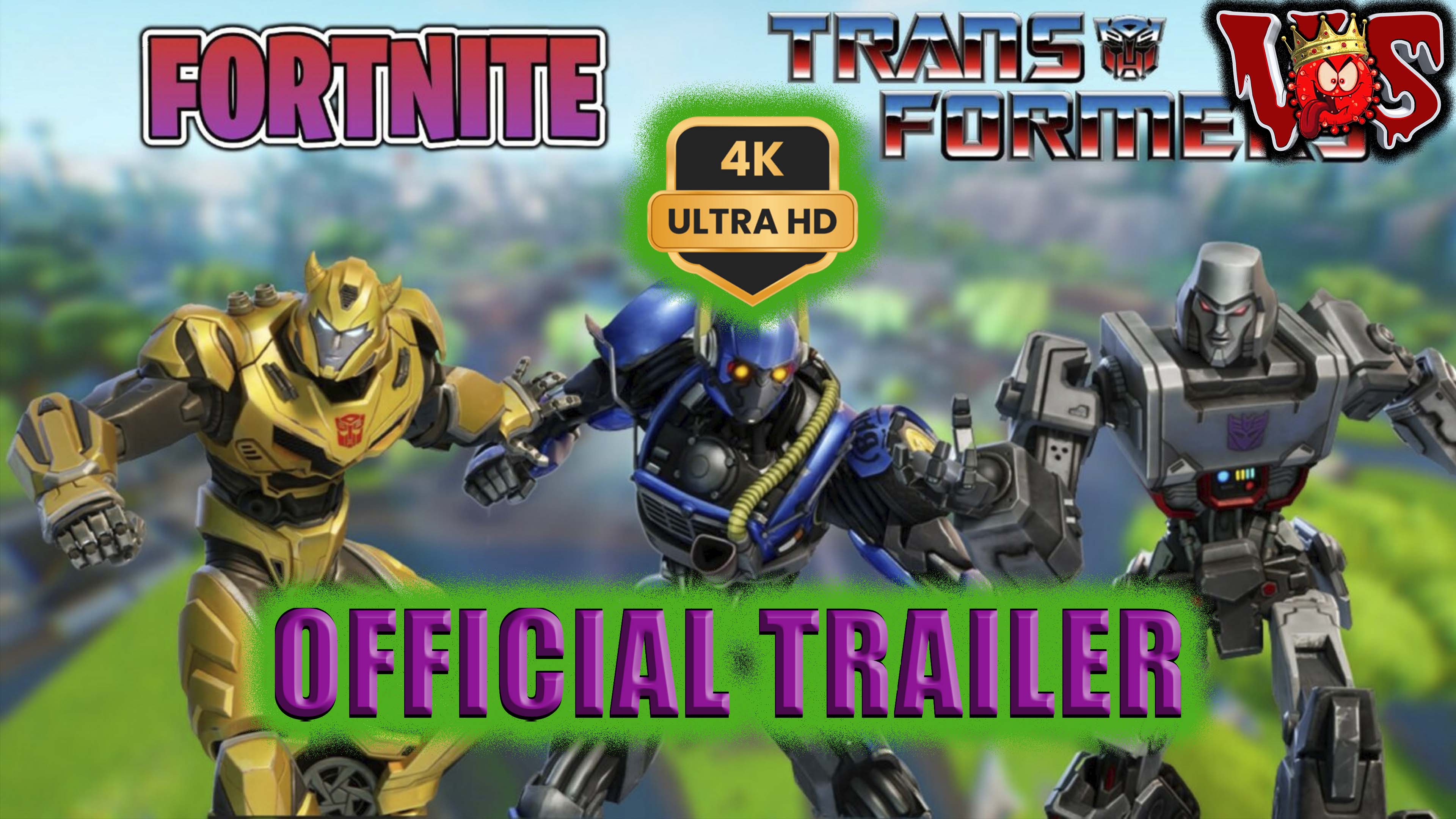 Fortnite Transformers ➤ Официальный трейлер 💥 4K-UHD 💥