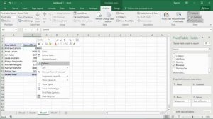 Step by Step Instructions for Pivot Tables, Charts, and Dashboards in Excel 2016 (PART 01)