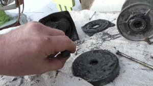 Сломалась лебёдка atv winch 4000lb на отвале для снега