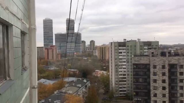 Москва, Виды с Высотки на Сельскохозяйственной улице.