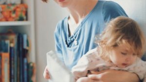 Детский массаж и развивающая гимнастика в 4 месяца.