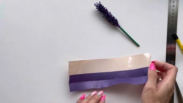 Лаванда своими руками | Лаванда из бумаги смотреть онлайн