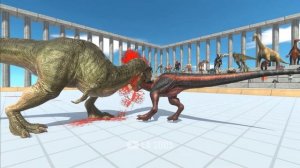 Jurassic World Dominion BUCK T-REX  vs ALL UNITS Dinosaurs - Animal Revolt Battle Simulator