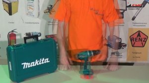 Аккумуляторная дрель шуруповерт Makita 6271 DWРE (12V)