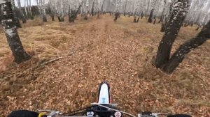 Привыкаю к эндуро электробайк White Siberia Belluga