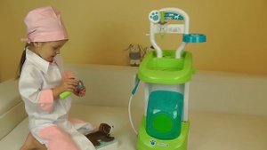 Катя ветеринар Набор ветеринара с собачкой Обзор игрушек Vet set with puppy