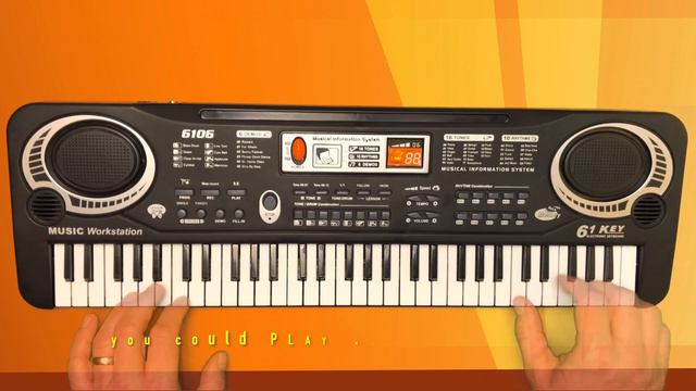 61-Key Piano Keyboard Review | Bandstand MQ-6106 | FamilyPopTV