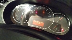 Настройка часов Renault Kangoo 2015года