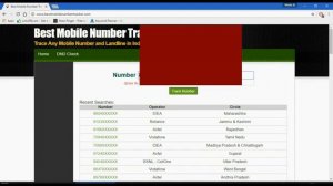 Telefon nomer orqali
odamlarni qayerdaligini
aniqlash.