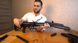 Новое цевьё для АК 12 TR 3 от Вектор 7,62  Подробная установка