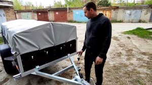 Прицеп для перевозки грузов, фанеры и метала. Аналогов нет!