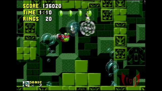 Sonic - Санек-колючка (Sega Mega drive) смотреть онлайн