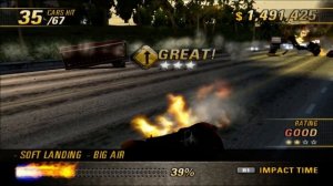 Burnout Revenge PS2 Beta 7/14/05 - Crash of the Titans