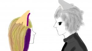 Ты можешь быть прекрасной а я буду монстром. Яроша и белый котэич. ПЛИ НЕ ШИПИРИТЬ