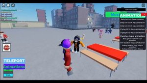 ROBLOX Bully Story aqua animation (just for fun)