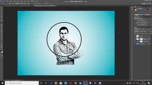 THRESHOLD LOGO DESIGN FROM PORTRAIT IN PHOTOSHOP | LOGO TUTORIAL | PHOTOSHOP TUTORIAL