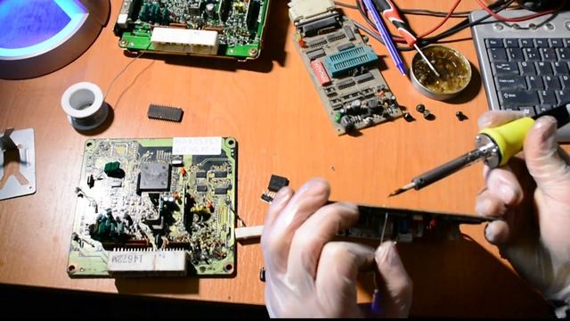 Ремонт блоков управления АКПП (TCU) Mitsubishi Sigma MD754100.