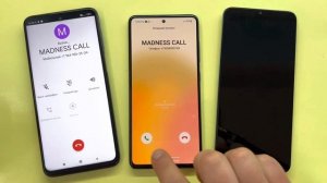 Incoming Call Honor X7a and Incoming Fake Call Xiaomi Redmi Note 9S / Outgoing Call Samsung A51