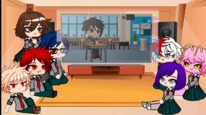 Some class 1A react to ?DEKU CAN SING?!? || SRT.E