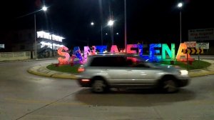 Roundabout in Santa Elena, Cayo, Belize