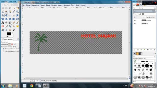E-marketing - GIMP - Tworzenie baneru na stronę internetową смотреть онлайн