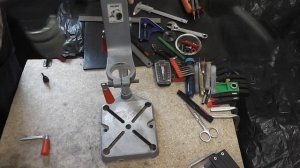 Мобильная Стойка для дрели и тиски. Доработка.