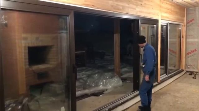Портальное панорамное остекление! Тёплые веранды беседки с раздвнжными окнами!