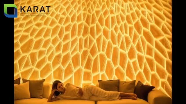 3D панели из Акрилового камня - M.R.WALLS - компания KARAT смотреть онлайн