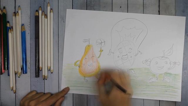 Весёлые фрукты
