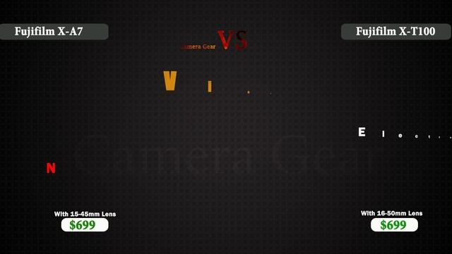 Fujifilm X-A7 vs Fujifilm X-T100 смотреть онлайн